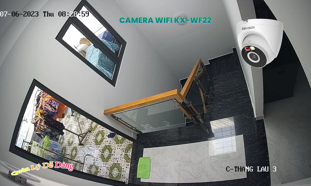 KX-WF22 Camera KBvision Sắt Nét