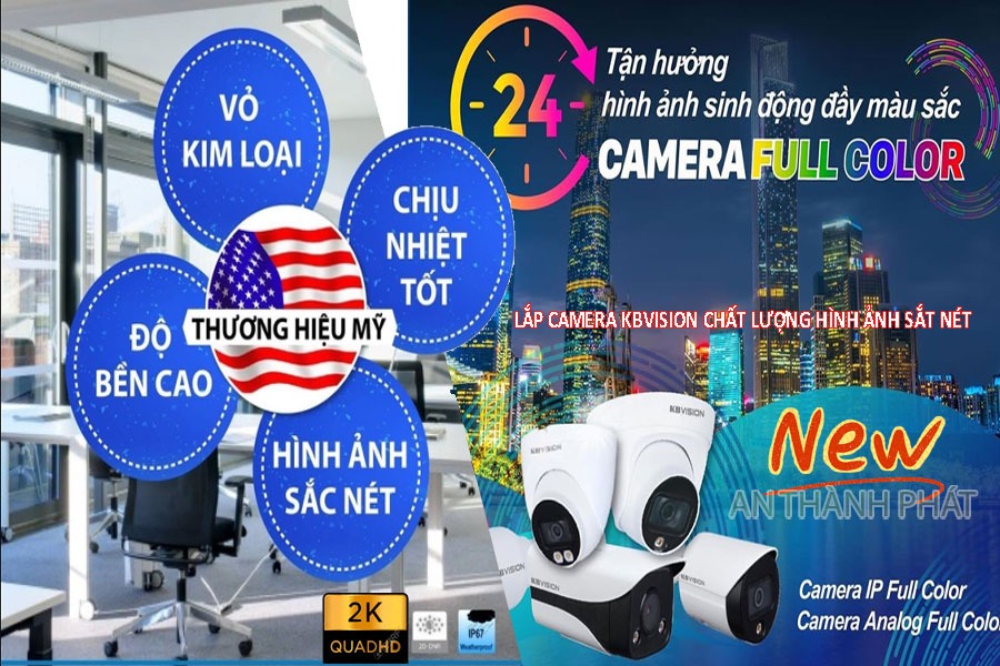 lắp camera kbvision giá rẻ công nghệ mới