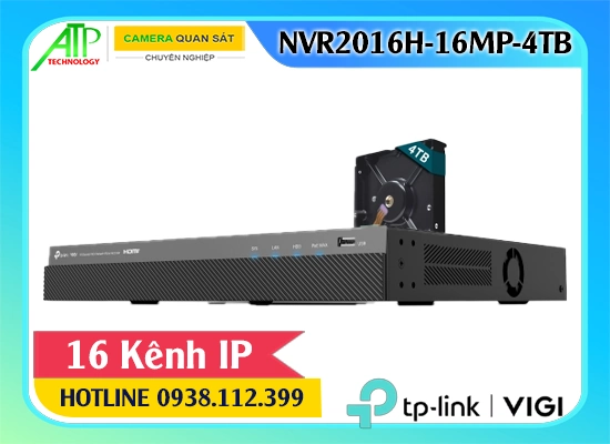 NVR2016H-16MP-4TB, Đầu ghi 16 kênh ip NVR2016H-16MP-4TB, Đầu ghi tích hợp ổ cứng 4TB NVR2016H-16MP-4TB, đầu gi VIGI NVR2016H-16MP-4TB, NVR2016H-16MP-4TB, Vigi NVR2016H-16MP-4TB