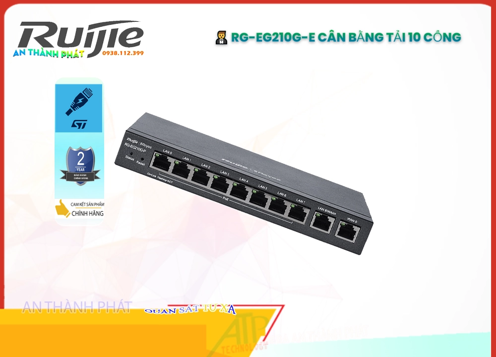 Bộ Quản Lý Mạng RG-EG210G-P Hãng Ruijie Bộ Quản Lý Mạng RG-EG210G-P Hãng Ruijie