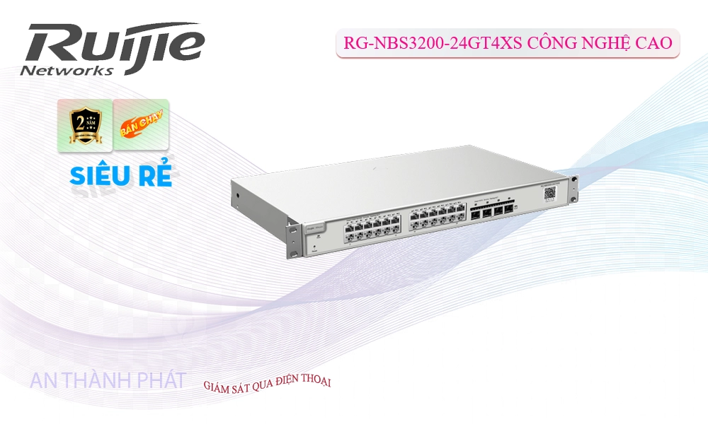 Bộ Quản Lý Mạng RG-NBS3200-24GT4XS Bộ Quản Lý Mạng RG-NBS3200-24GT4XS