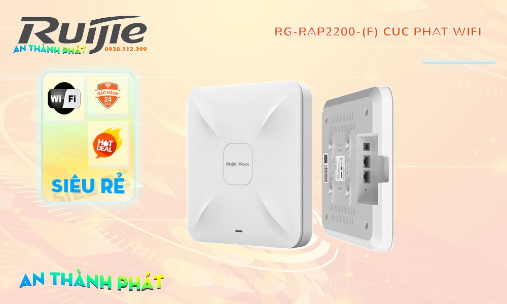 Modum wifi mạng  RG-RAP2200(F)