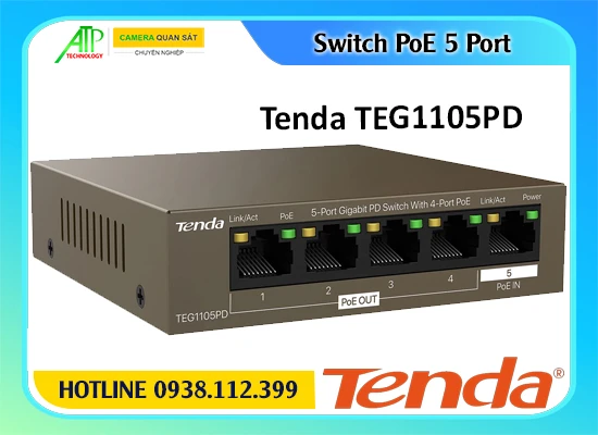 Giá Bán TendaTEG1105PD,TendaTEG1105PD Siêu rẻ,bán TendaTEG1105PD,Giá TendaTEG1105PD,thông số TendaTEG1105PD,TendaTEG1105PD Chất lượng nhất,TendaTEG1105PD Giá Khuyến Mãi,TendaTEG1105PD Tiết kiệm