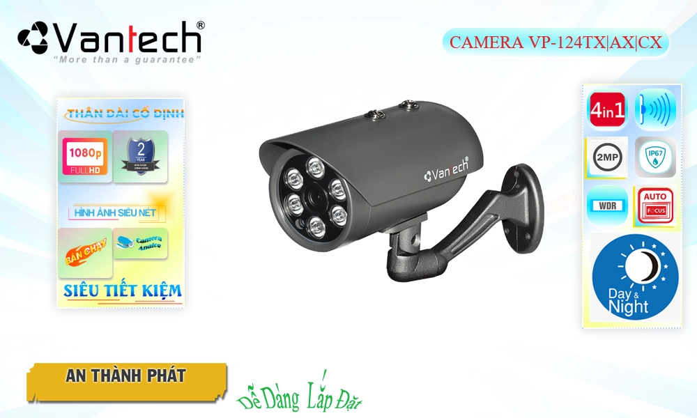 Camera VP-124TX|AX|CX VanTech Camera VP-124TX|AX|CX VanTech