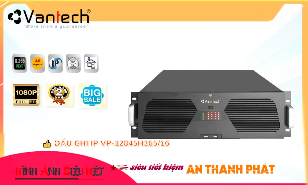 Đầu Thu ❇ VP-12845H265/16 Công Nghệ Cao Đầu Thu ❇ VP-12845H265/16 Công Nghệ Cao