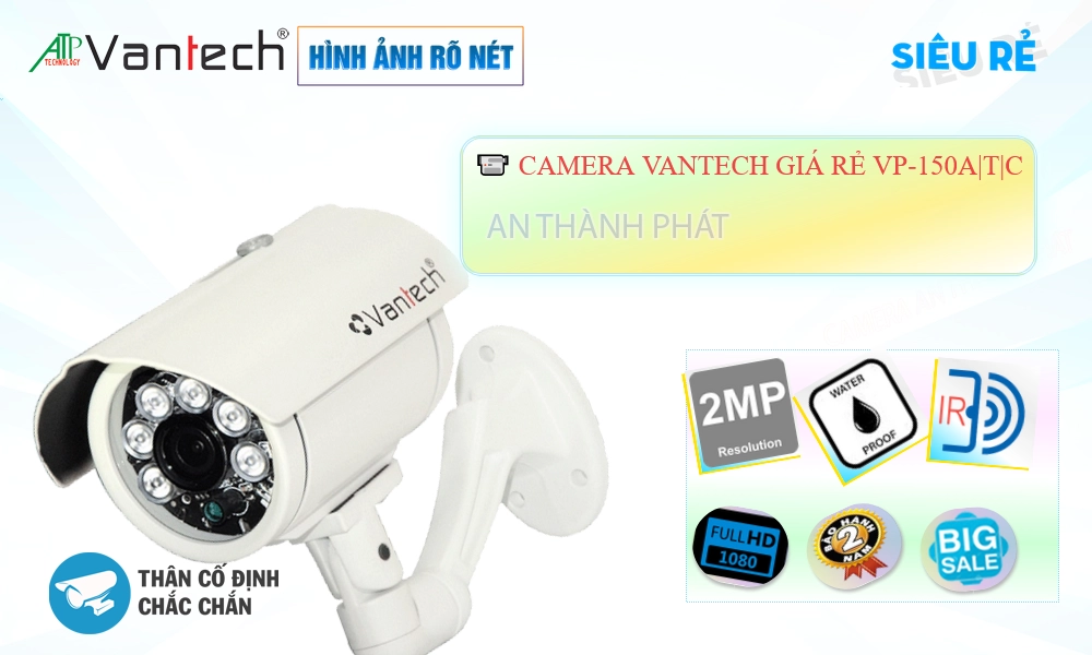 Camera VanTech VP-150A|T|C Mẫu Đẹp