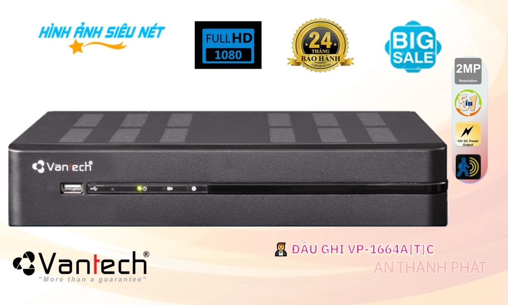 Đầu Thu VP-1664A|T|C