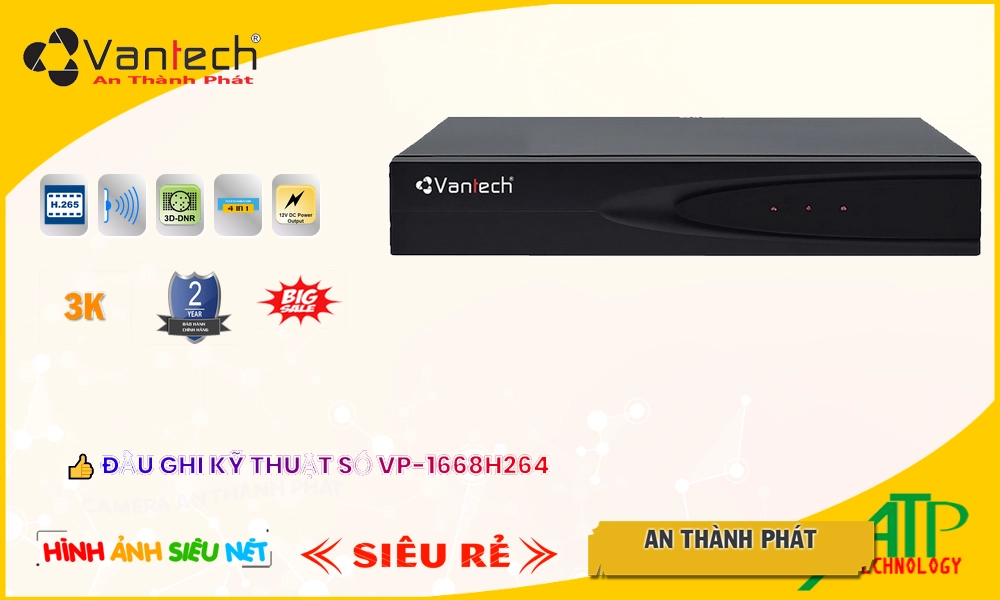 Đầu Thu VP-1668H264 Chất Lượng cao Đầu Thu VP-1668H264 Chất Lượng cao