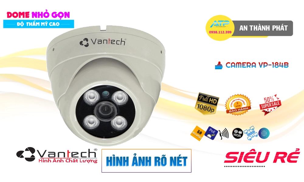 VP-184B Camera VanTech Công Nghệ Mới