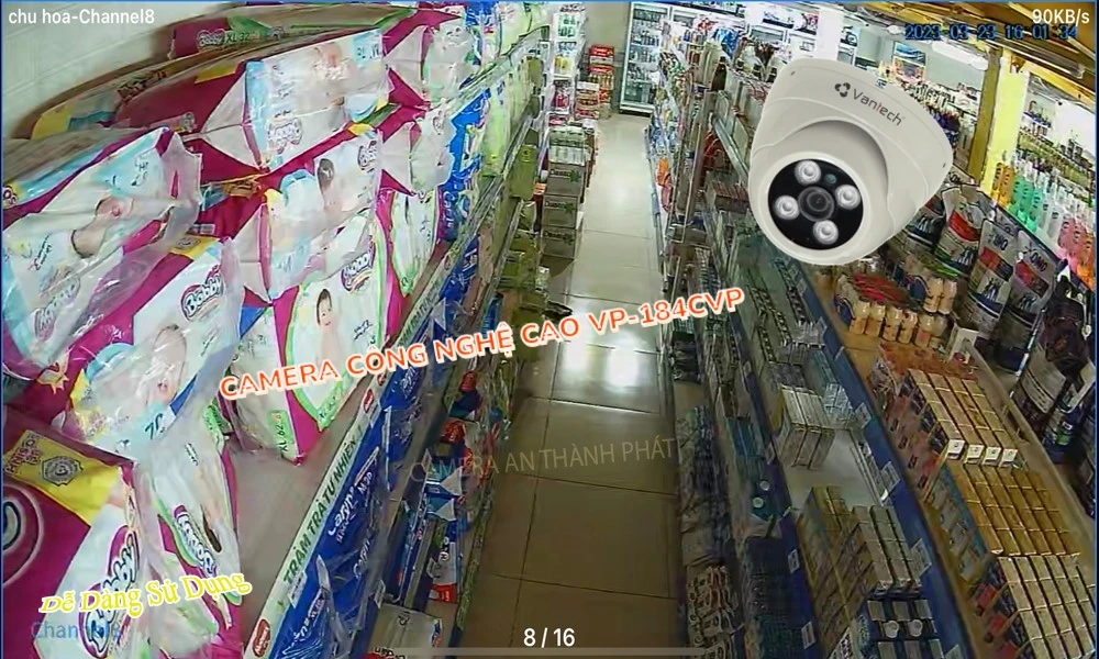 Camera VP-184CVP Công Nghệ Cao