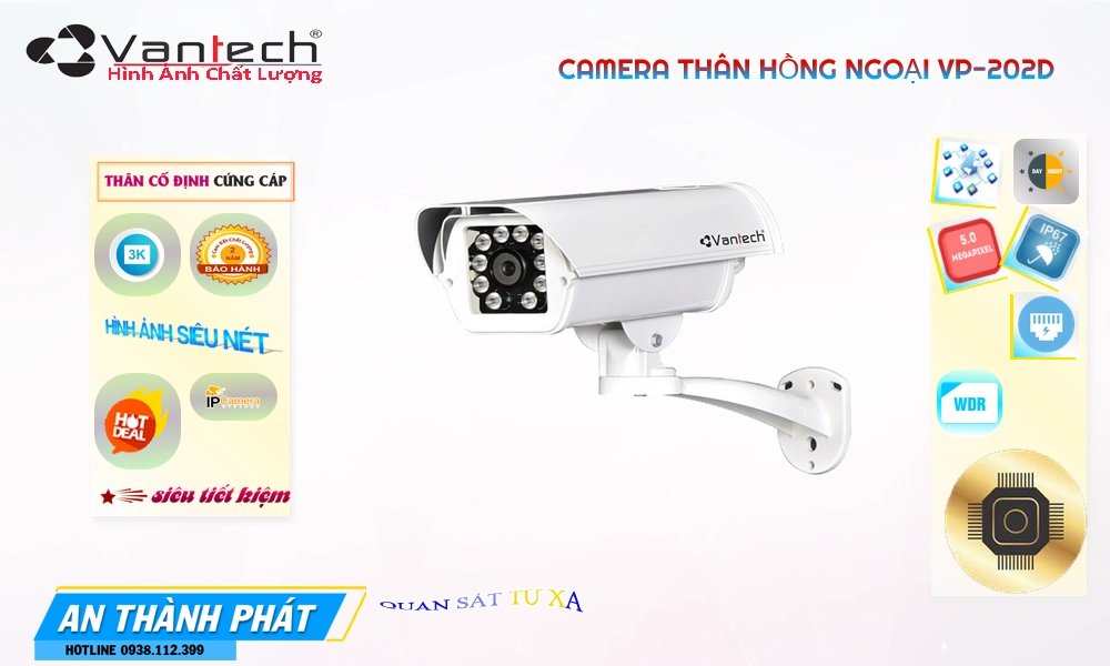 Camera An Ninh VanTech VP-202D Giá rẻ Camera An Ninh VanTech VP-202D Giá rẻ
