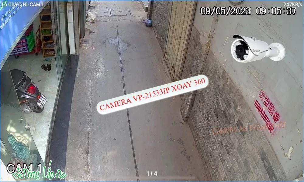 Camera VP-2167AHD Hồng Ngoại 40M