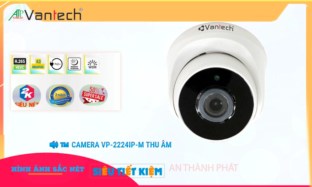 Camera VP-2224IP-M 4.0MP Camera VP-2224IP-M 4.0MP