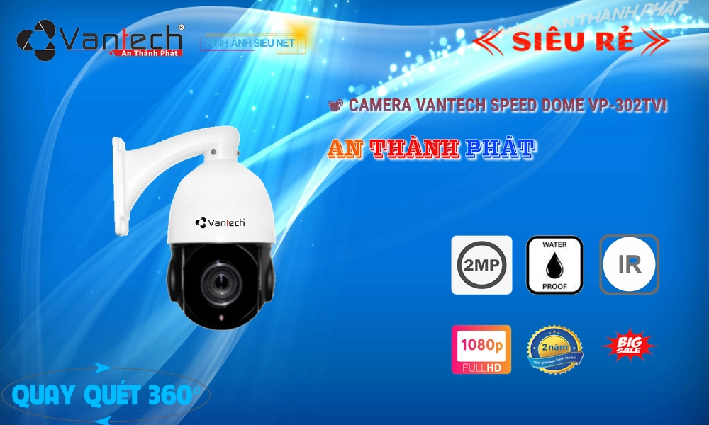 Camera VanTech VP-302TVI Mẫu Đẹp Camera VanTech VP-302TVI Mẫu Đẹp