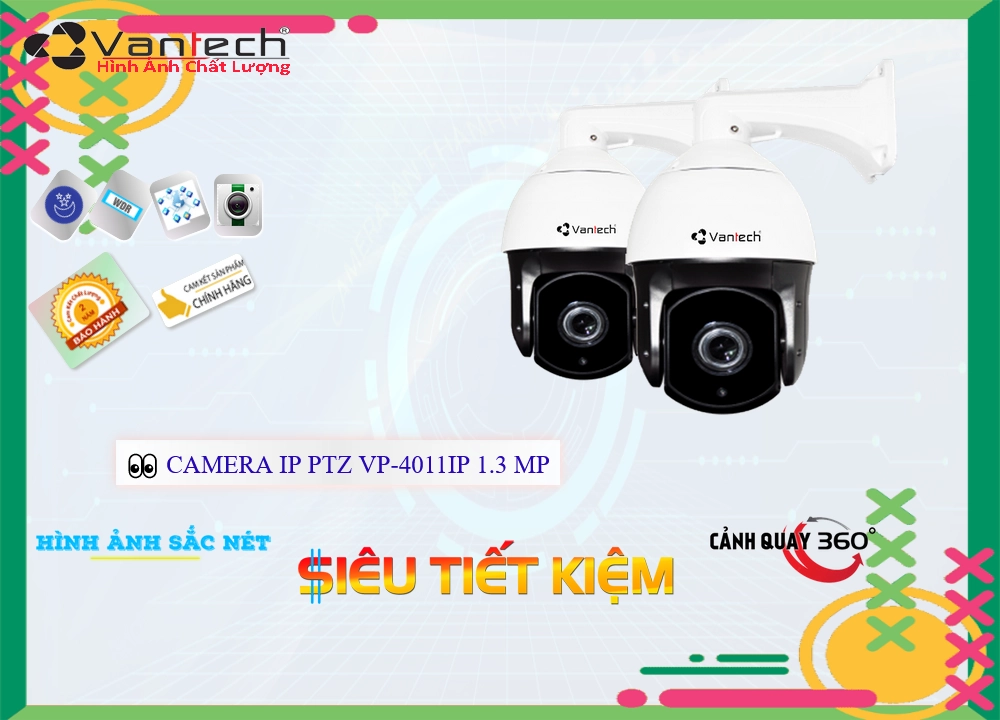 VP-4011IP Camera Xoay Zoom Chất Lượng VP-4011IP Camera Xoay Zoom Chất Lượng