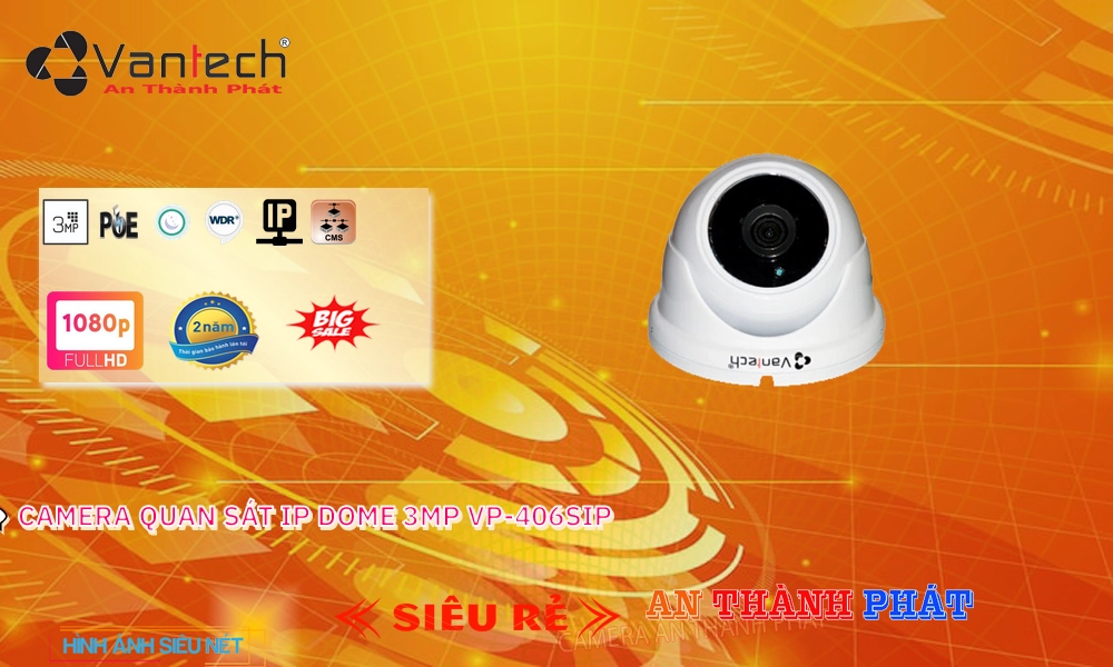 Camera VP-406SIP Hồng Ngoại