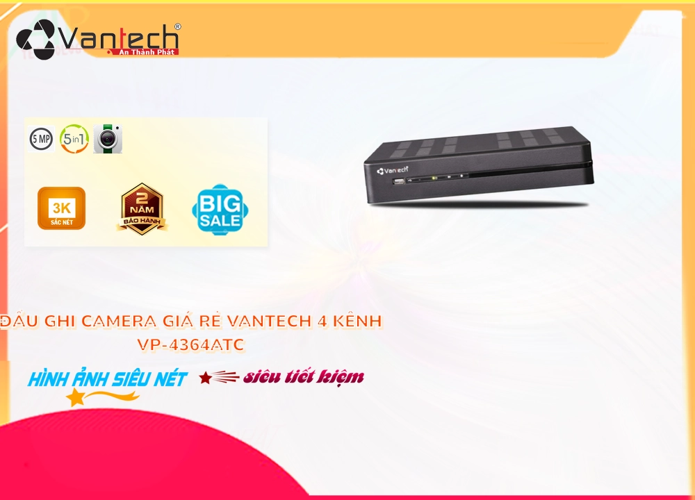 VP-4364ATC VanTech Thiết kế Đẹp VP-4364ATC VanTech Thiết kế Đẹp