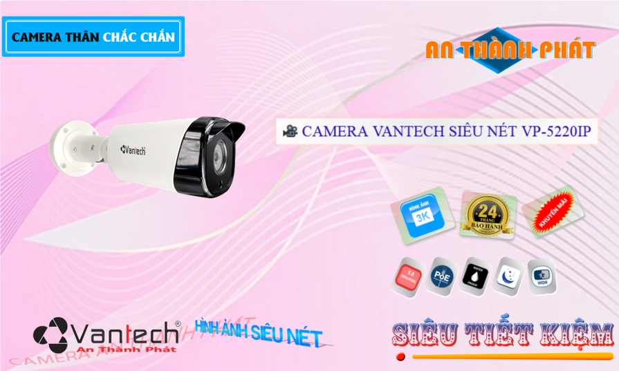 Camera VP-5220IP Có Màu Ban Đêm