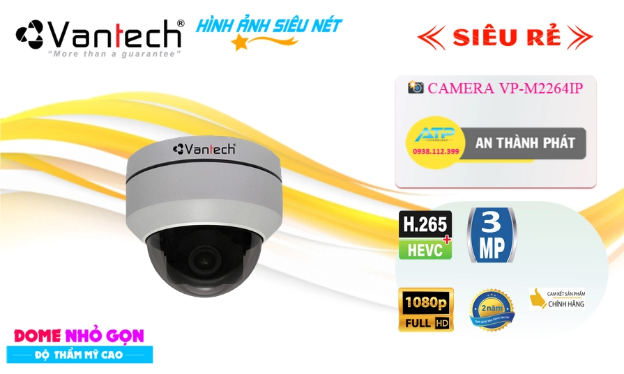 Camera VP-M2264IP Dome