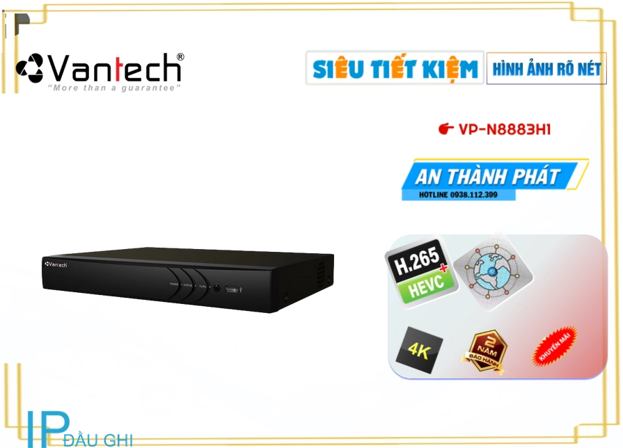 VP N8883H1,Đầu Thu ❇ VP-N8883H1,VP-N8883H1 Đang giảm giá,VP-N8883H1 HD IP  Chất lượng nhất,VP-N8883H1 Chất Lượng,bán VP-N8883H1,VP-N8883H1 bán rẻ,VP-N8883H1 giá hấp dẫn,Giá Bán VP-N8883H1,Nơi Lắp VP-N8883H1,thông số VP-N8883H1,tuổi thọ VP-N8883H1,VP-N8883H1 Giá rẻ nhất,VP-N8883H1 Giá chiết khấu