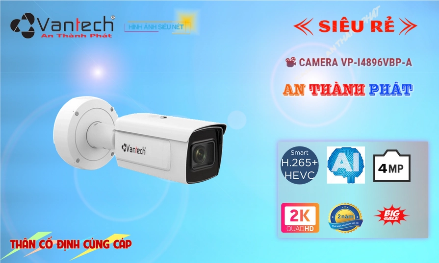 ✨ VP-i4896VBP-A Camera Giá Rẻ VanTech