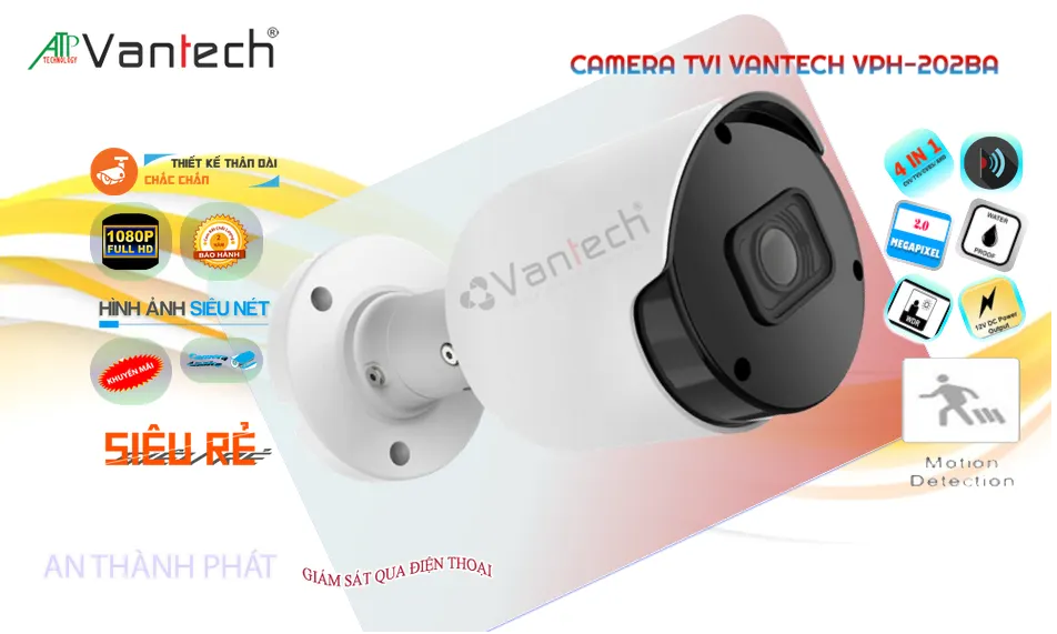 Camera VPH-202BA Sắt Nét Camera VPH-202BA Sắt Nét