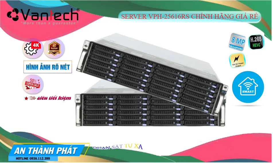 ✨ VPH-25616RS Đầu Ghi Hình Chức Năng Cao Cấp