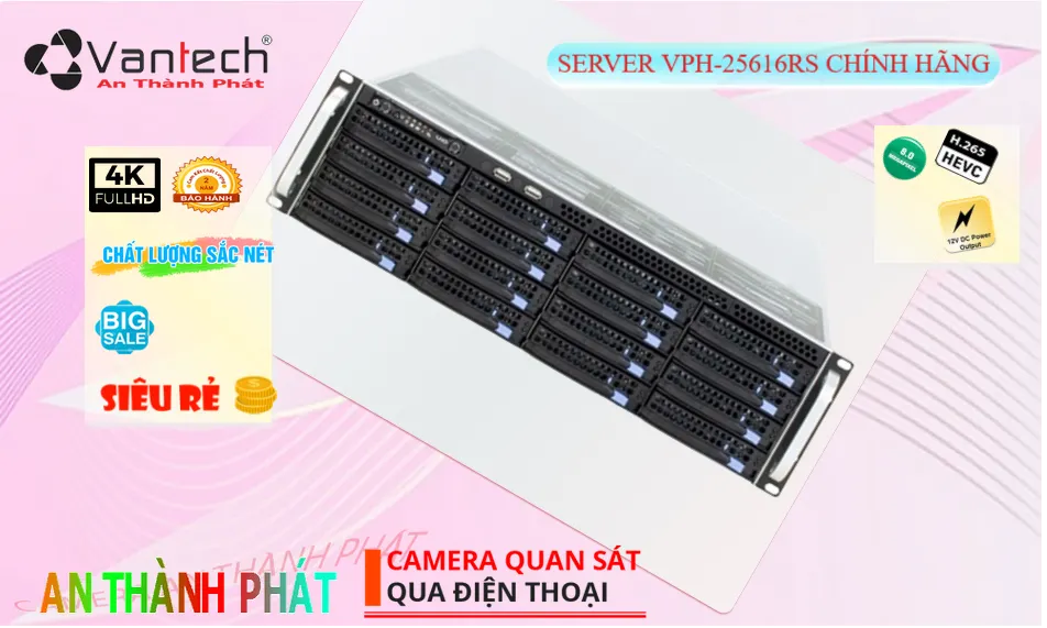 ✨ VPH-25616RS Đầu Ghi Hình Chức Năng Cao Cấp