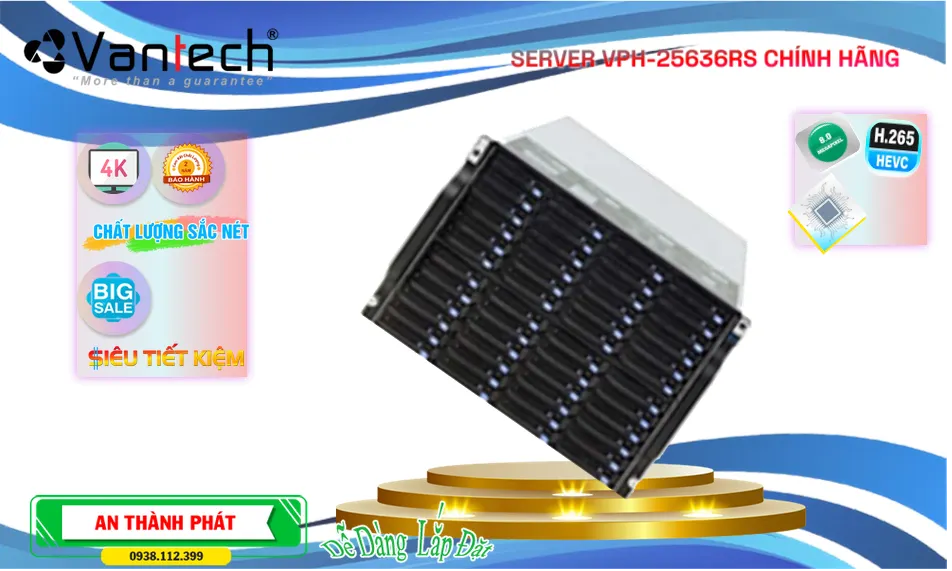 Đầu Ghi Camera VPH-25636RS VanTech Giá rẻ Đầu Ghi Camera VPH-25636RS VanTech Giá rẻ