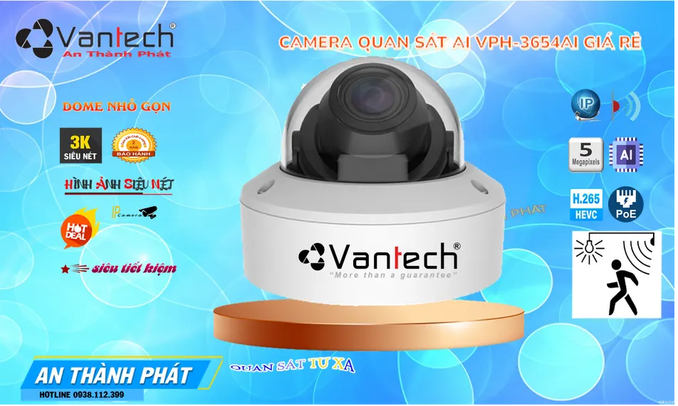 VPH-3654AI Camera  VanTech Giá rẻ