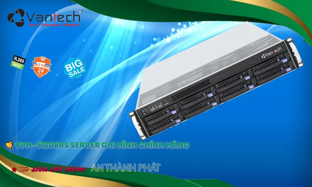 Đầu Thu KTS  VanTech VPH-51208RS Giá rẻ
