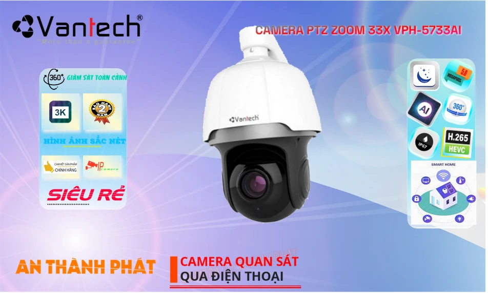 Camera VanTech VPH-5733AI Hình Ảnh Đẹp Camera VanTech VPH-5733AI Hình Ảnh Đẹp