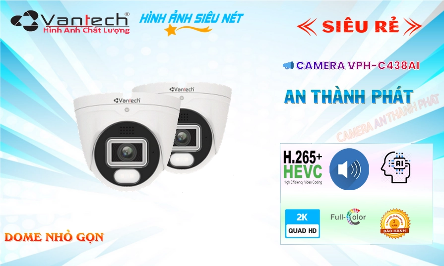 Camera VanTech VPH-C438AI Tiết Kiệm