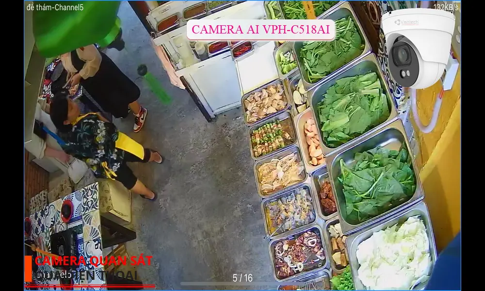 ✮  Camera An Ninh  VanTech VPH-C518AI Tiết Kiệm