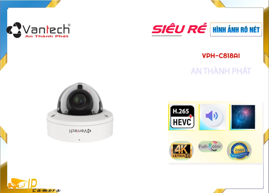 VPH-C818AI Camera Hiệu Suất Cao VPH-C818AI Camera Hiệu Suất Cao
