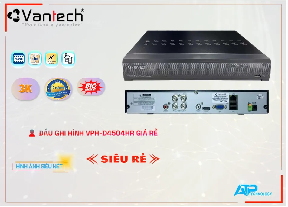 Đầu Thu KTS VanTech VPH-D4504HR Giá rẻ Đầu Thu KTS VanTech VPH-D4504HR Giá rẻ