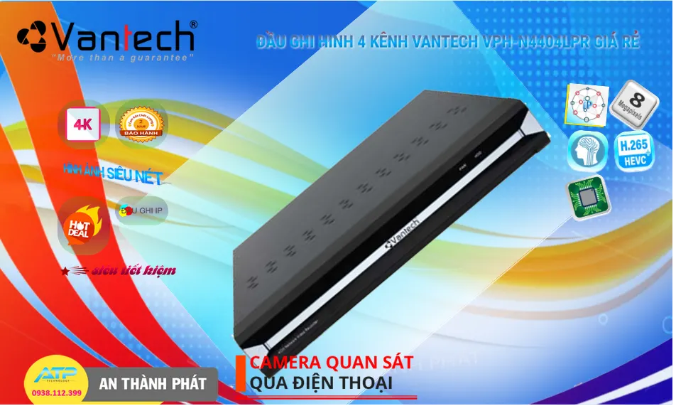 Đầu Thu VPH-N4404LPR  VanTech