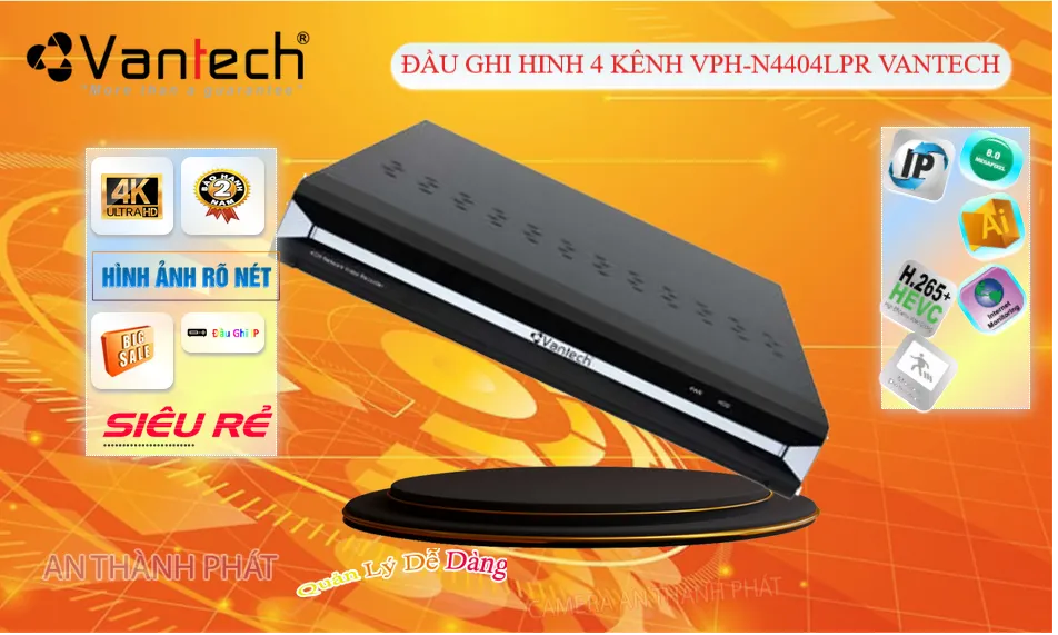 Đầu Thu VPH-N4404LPR  VanTech