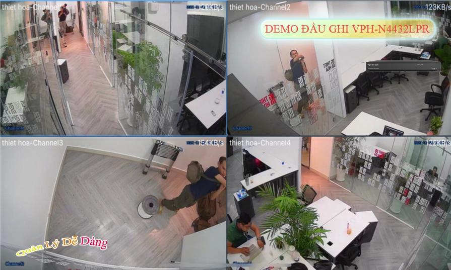 Đầu Ghi Camera VPH-N4432LPR VanTech giá rẻ chất lượng cao Đầu Ghi Camera VPH-N4432LPR VanTech giá rẻ chất lượng cao