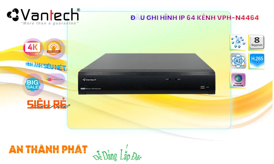 VanTech VPH-N4464/32PoE Sắt Nét VanTech VPH-N4464/32PoE Sắt Nét