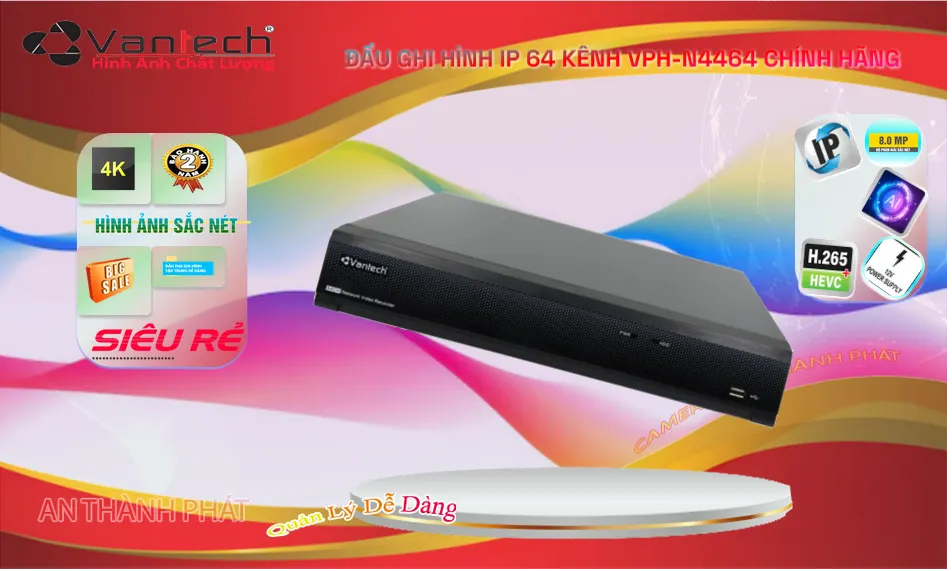 VanTech VPH-N4464/32PoE Sắt Nét VanTech VPH-N4464/32PoE Sắt Nét
