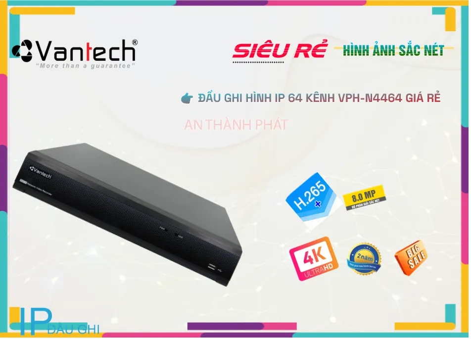 VanTech VPH-N4464/32PoE Sắt Nét VanTech VPH-N4464/32PoE Sắt Nét