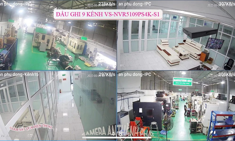 Đầu Ghi Visioncop VS-NVR5109PS4K-S1