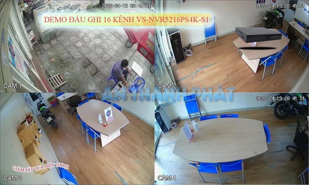 Đầu Ghi Visioncop VS-NVR5216PS4K-S1 Đầu Ghi Visioncop VS-NVR5216PS4K-S1