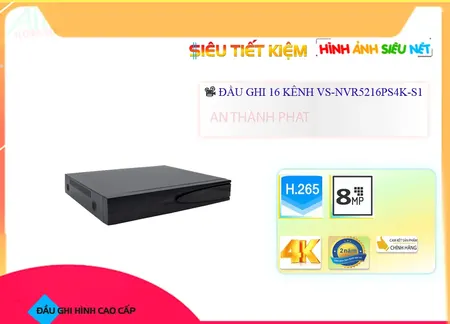 Đầu Ghi Visioncop VS-NVR5216PS4K-S1 Đầu Ghi Visioncop VS-NVR5216PS4K-S1