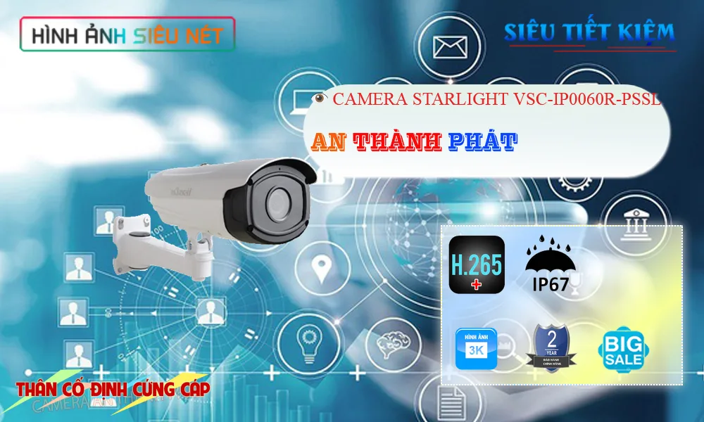 Camera Visioncop VSC-IP0060R-PSSL