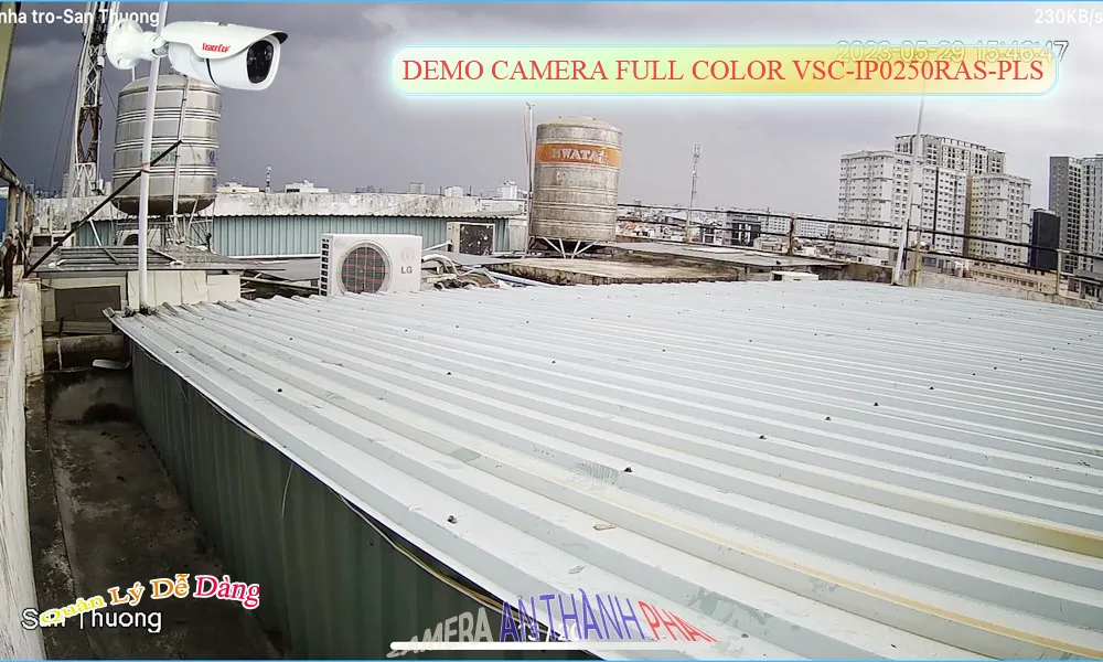Camera Visioncop VSC-IP0250RAS-PLS