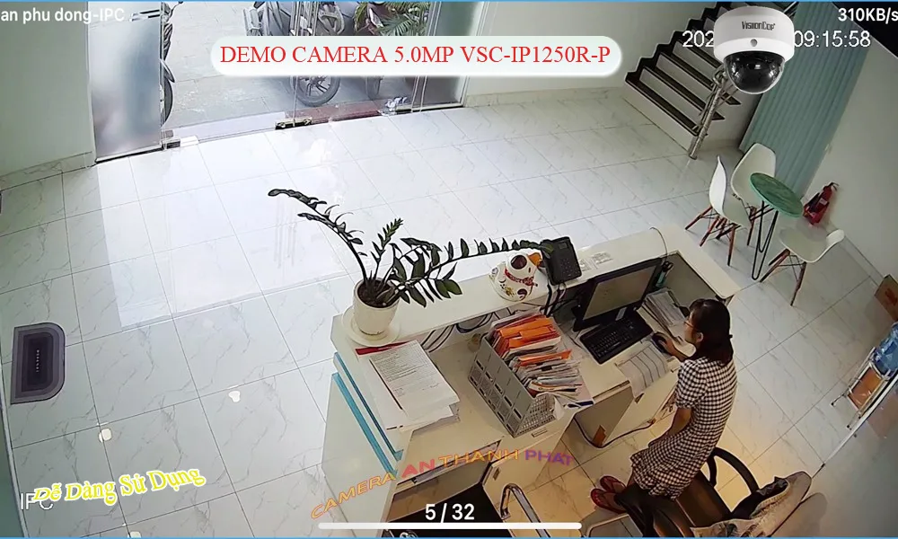 Camera Visioncop VSC-IP1250R-P Camera Visioncop VSC-IP1250R-P