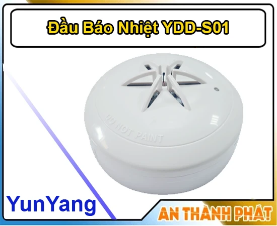 Đầu Báo Nhiệt YunYang YDD-S01, Đầu Báo Nhiệt YDD-S01 chính hãng, lắp đặt Đầu Báo Nhiệt YDD-S01 giá rẻ, YDD-S01