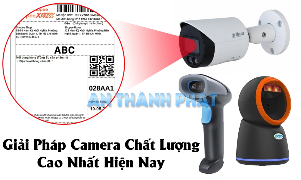 bộ camera mã vận đơn bao gồm những gì